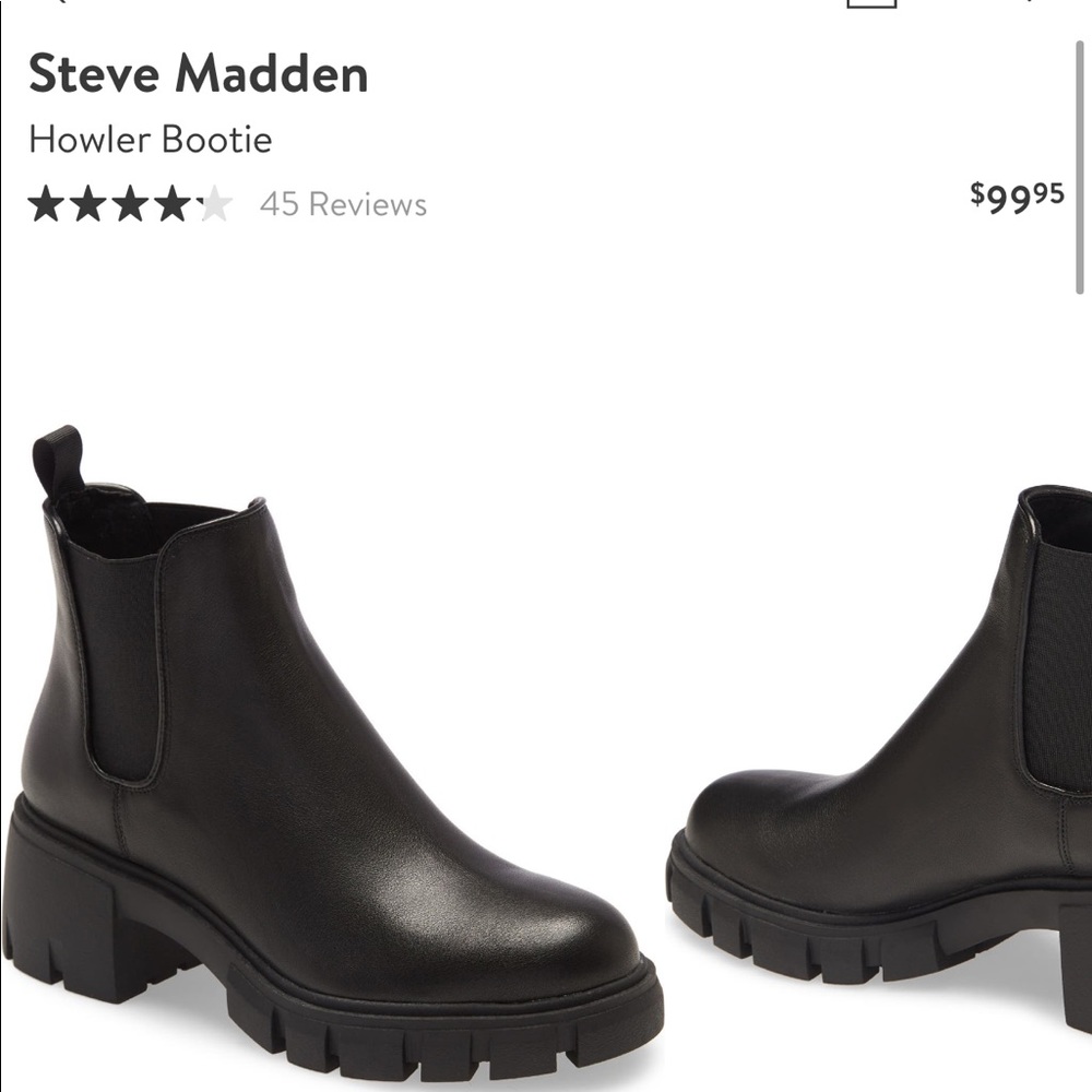 Steven madden howler booties / worn once/ size 7